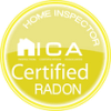 ICA Certified Radon Home Inspector Badge